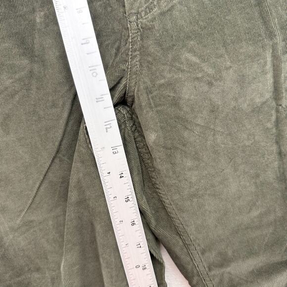 Everlane Corduroy Pants Mens 40x30 Green Chino Khaki Slim Trouser Office NEW - Picture 6 of 11